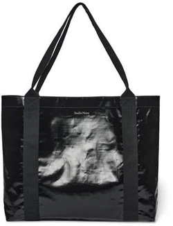 Studio Noos luiertas Coated Mom Bag zwart Effen | Luiertas van Studio Noos Studio Noos luiertas Coated Mom Bag zwart Effen | Luiertas van Studio Noos